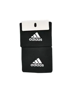 Muñequera Pequeña Adidas Tennis Negro Blanco | Ofertas de pádel